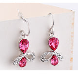 ERFA120 Fashion Charm Dancing Girl Dangle Earrings