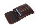 Modern European Style Solid Chocolate Briefcase Messenger