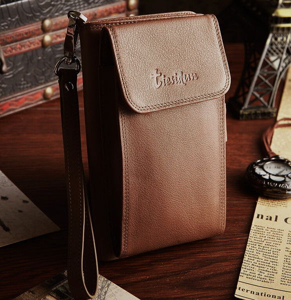 Charm Roomy Functional Solid Wallet