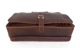 Fashionable Dream Lover Solid Brown Briefcase Messenger