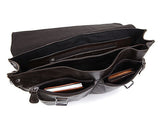 Fashion Gentleman Must-have Solid Briefcase Messenger