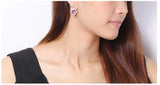 ERFA227 Fashion Charm Classical Heart Stud Earrings