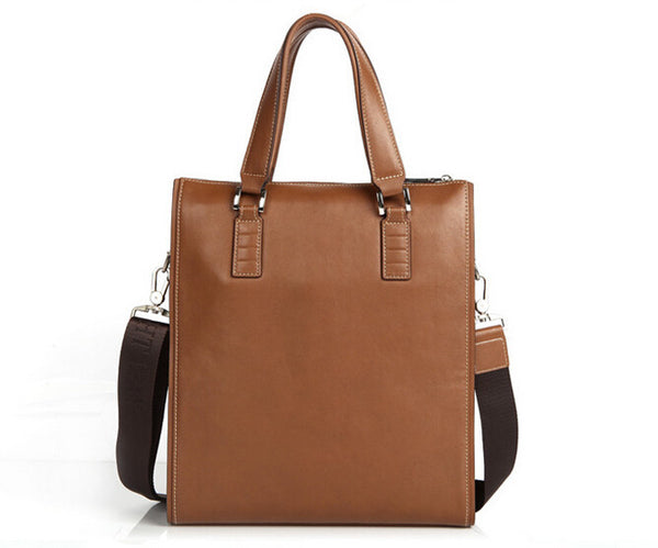 Fashion Solid Durable Brown Messenger