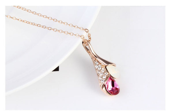 NLFA109 Fashionable Stay Together Pendant Necklace