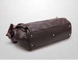 Fashion Solid Durable Brown Duffle Travel Bag
