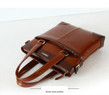 Fashion Dark Edges Briefcase Messenger