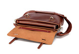 Fashionable Quintessential Solid Brown Briefcase Messenger