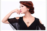 NLFA068 Charm Big Heart Big Love Pendant Necklace