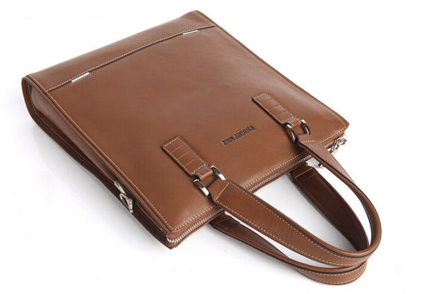 Fashion Solid Durable Brown Messenger