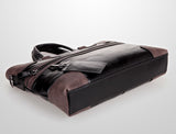 Fashion Coffee Edges Black Briefcase