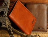 Charm Durable Two Color Options Solid Men Wallet