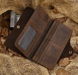 Classic Durable Solid Brown Wallet