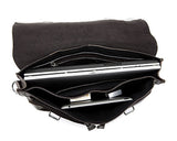 Fashion Gentleman Must-have Solid Briefcase Messenger