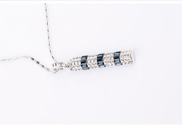 NLFA090 Fancy Bamboo Pendant Necklace