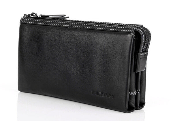 Fashion Durable Roomy Solid Wristlet Wallet