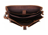 Fashion From the Mars Solid Brown Briefcase Messenger