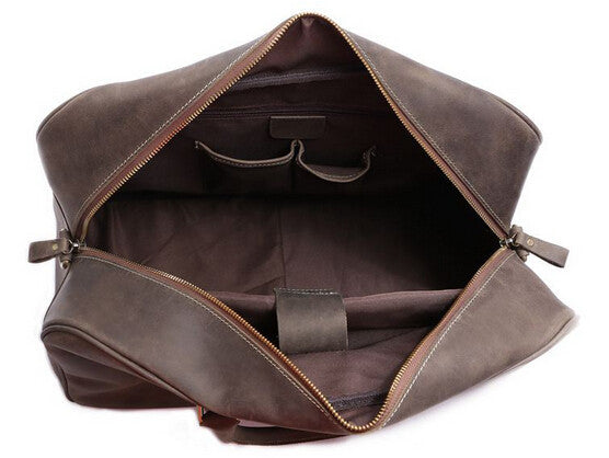 Fashion Roomy Solid Crossbody Duffle Travel Bag
