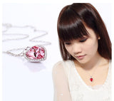 NLFA053 Charm Loving Heart Pendant Necklace