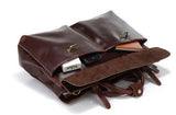 Quintessential Big Boss Solid Brown Briefcase Messenger