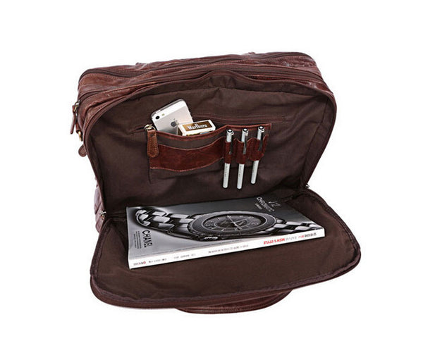 Charm Mr Professor Brown Briefcase Messenger