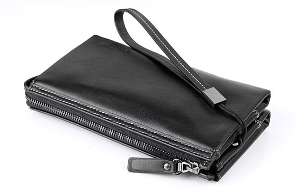 Fashion Durable Roomy Solid Wristlet Wallet