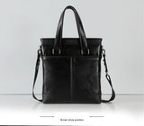 Fashion Dark Edges Briefcase Messenger