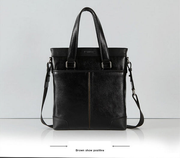 Fashion Dark Edges Briefcase Messenger