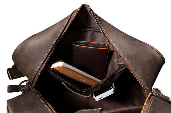 Fashion Roomy Solid Crossbody Duffle Travel Bag
