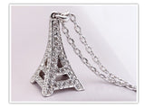 NLFA153 Charm Eiffel Tower Pendant Necklace