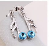 ERFA119 Fashion Charm Musical Beauty Stud Earrings