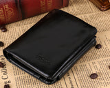 Charm Tri-fold Solid Men Wallet