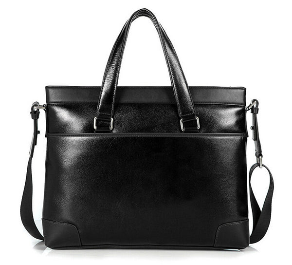 Fashion Dark Edges Brown Briefcase Messenger