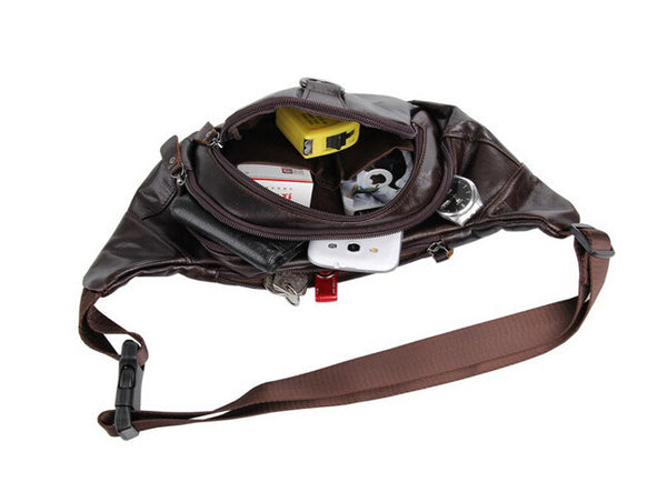 Fashion Durable Coffee Waist Bag