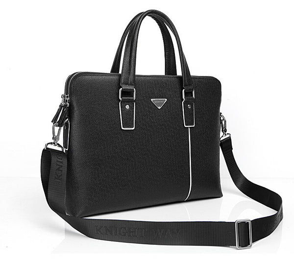 Fashion Solid Three Color Options Crossbody Briefcase
