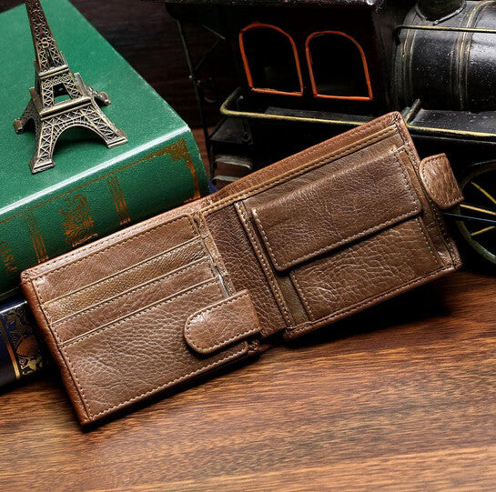 Charm Cowboy Solid Coffee Wallet