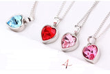 NLFA121 Classical Heart Classical Love Pendant Necklace