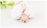 NLFA099 Vintage Fish Pendant Necklace