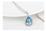 NLFA098 Classic Big Water DropPendant Necklace