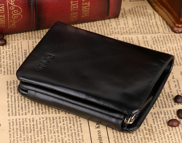 Charm Tri-fold Solid Men Wallet