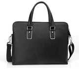 Fashion Solid Three Color Options Crossbody Briefcase
