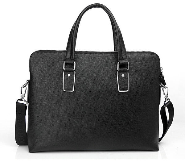 Fashion Solid Three Color Options Crossbody Briefcase