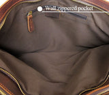 Fashionable Dream Lover Solid Brown Briefcase Messenger