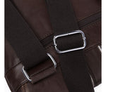 Modern European Style Solid Chocolate Briefcase Messenger