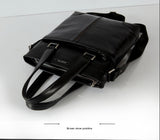 Fashion Dark Edges Briefcase Messenger