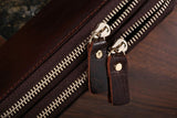 Fashion Roomy Solid Coffee Brown Wristlet Wallet