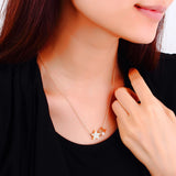 NLFA007 Charm Twinkle Star Pendant Necklace