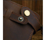 Charm Solid Brown Long Size Wallet