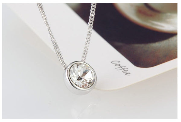 NLFA162 Charm Ball Pendant Necklace