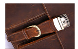 Fashion From the Mars Solid Brown Briefcase Messenger