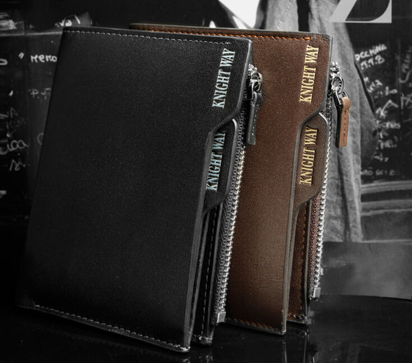 Trendy Black And Coffee Color Men Wallet